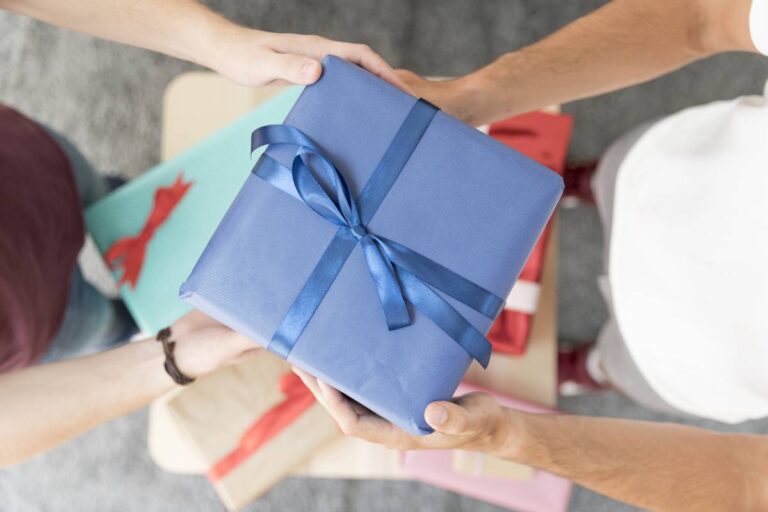 Reciclar regalos de Navidad